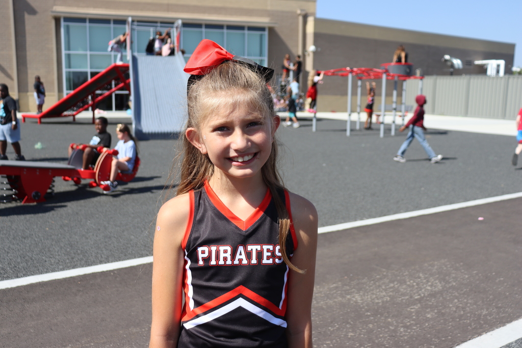 Girl with Pirates Shirt