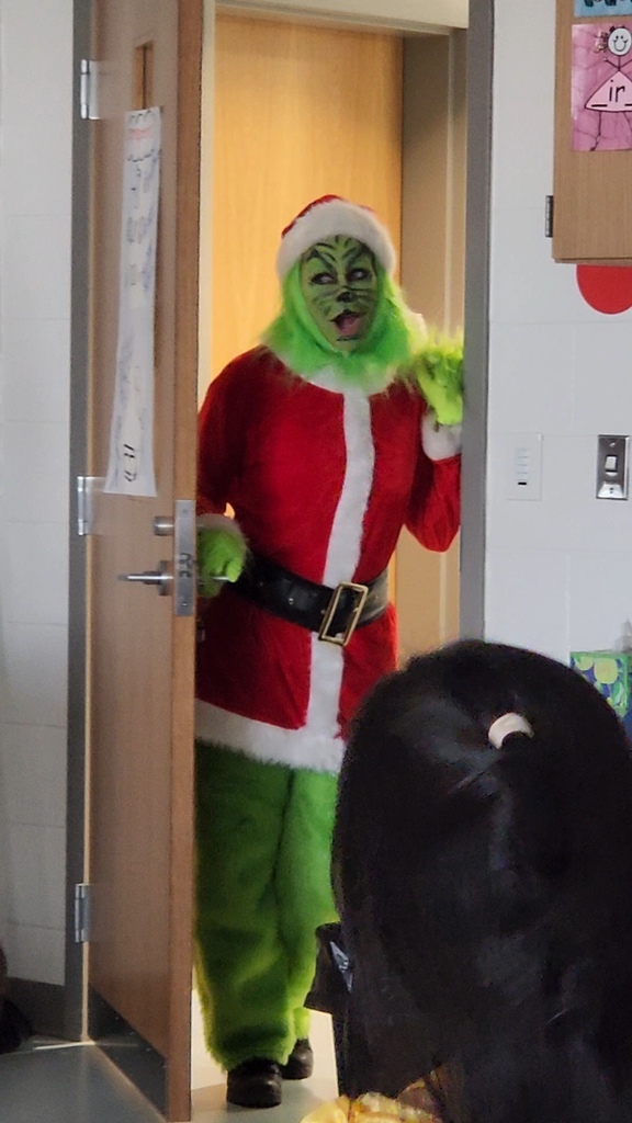 Grinch at the Door