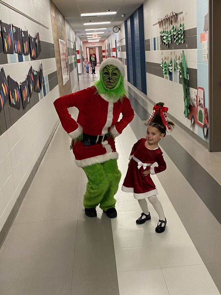 Grinch and girl