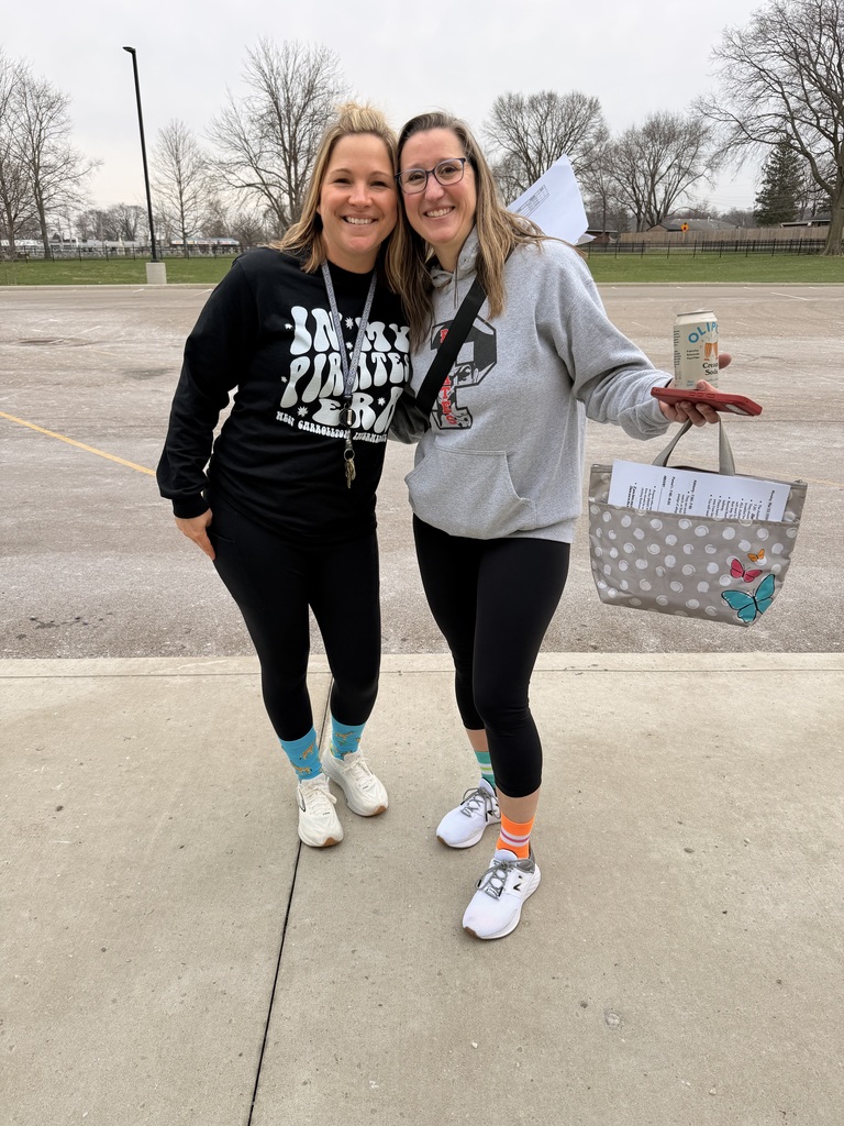 two teachers wearing crazy socks