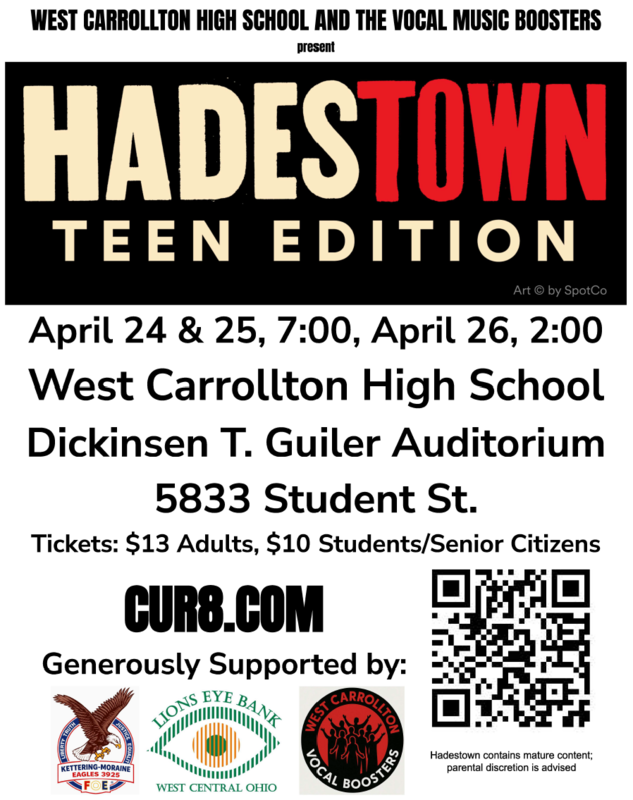 Hadestown Teen Edition Flier