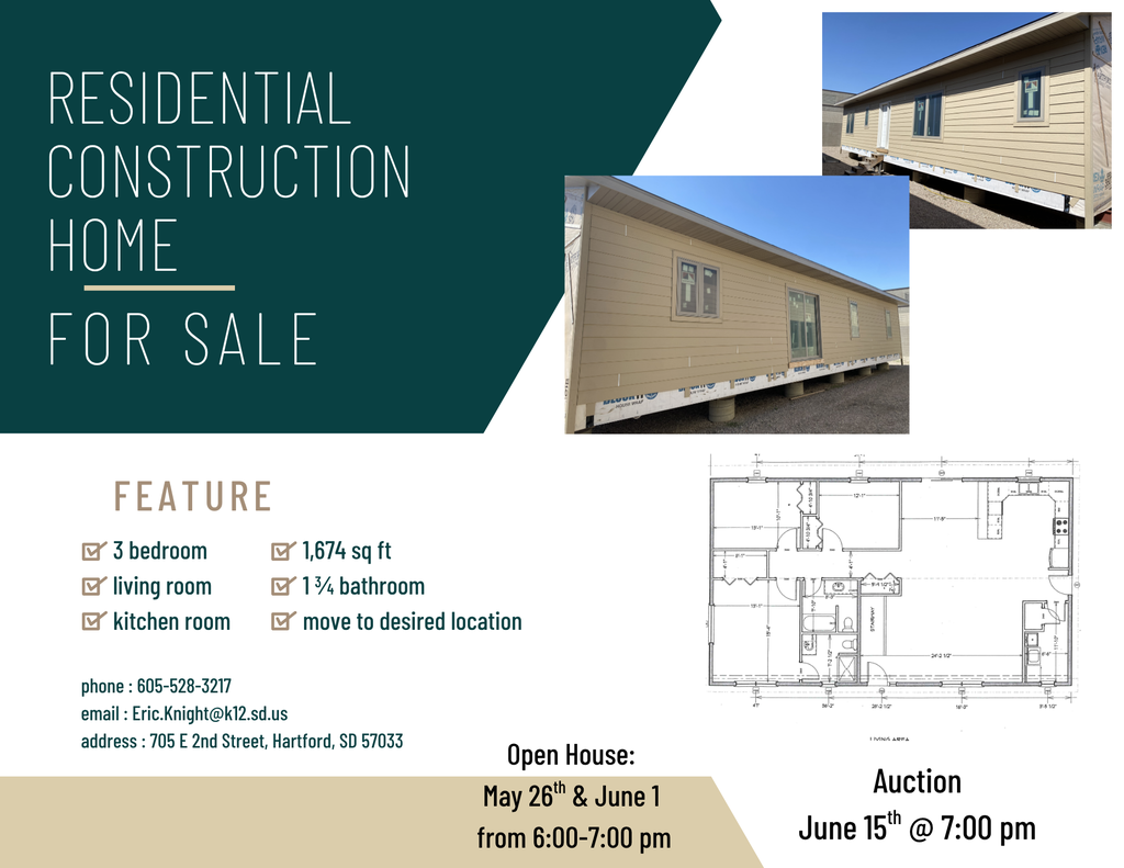 Residential Construction Flyer