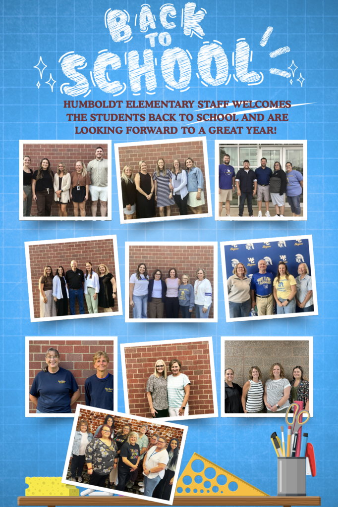 Pictures of all the staff at Humboldt Elementary.