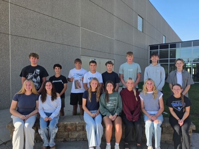 students smiling