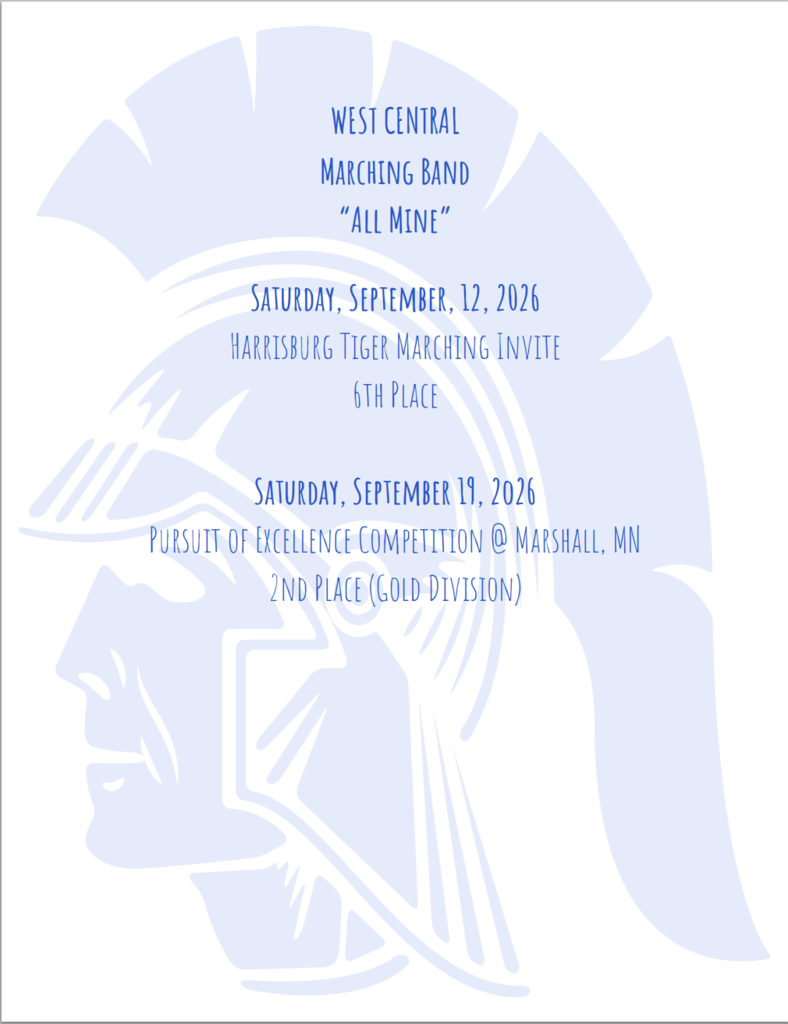 Marching Band Results
