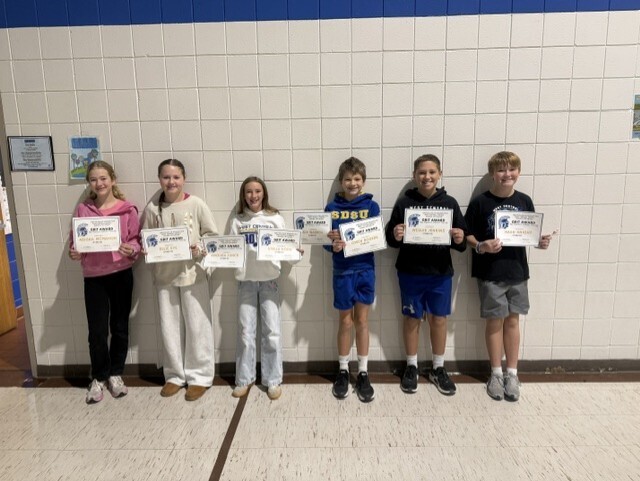 6th Grade Nominees