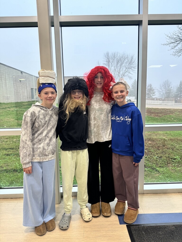 6th Graders and their crazy hair!