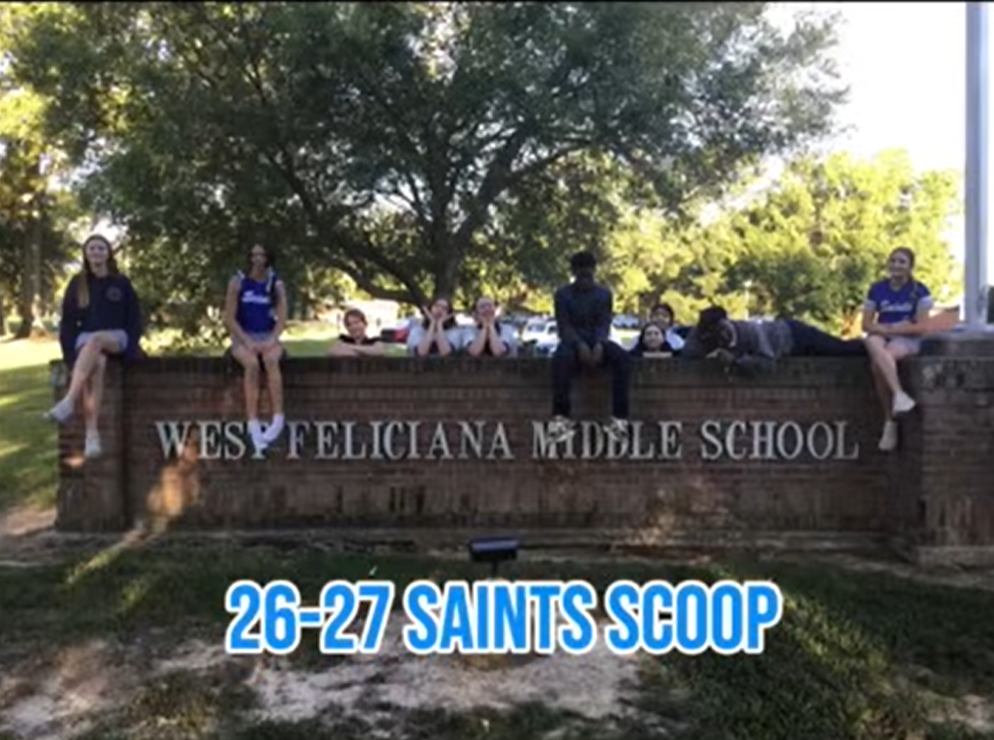 Saints Scoop 26-27
