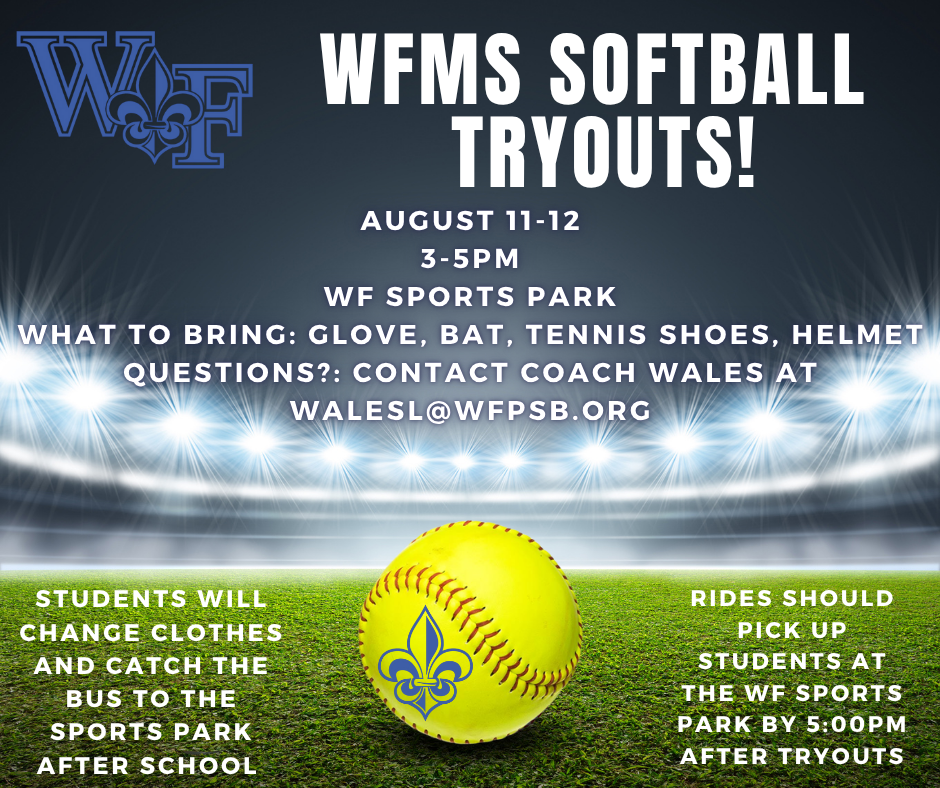 softball tryout graphic
