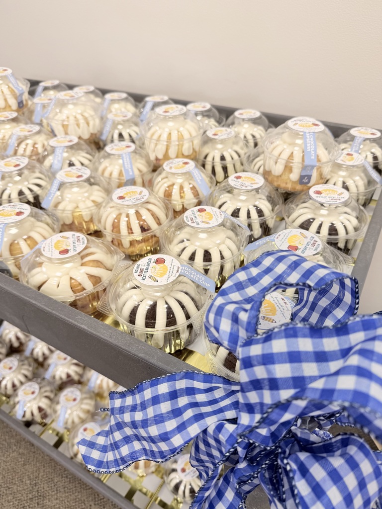 Bundt cakes compliments of The GaP!