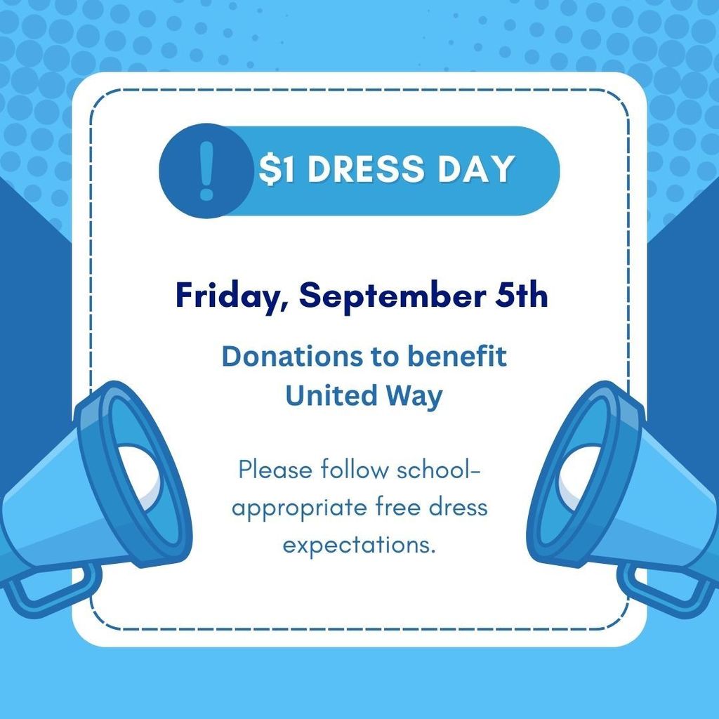 $1 Dress Day this Friday, 9/5