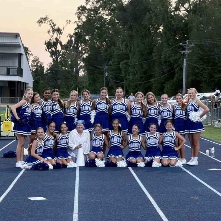 Saints Vs. Plaquemine Devils Cheer Team
