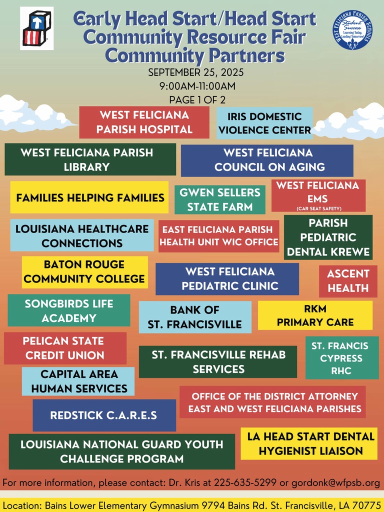 West Feliciana Community Resource Fair