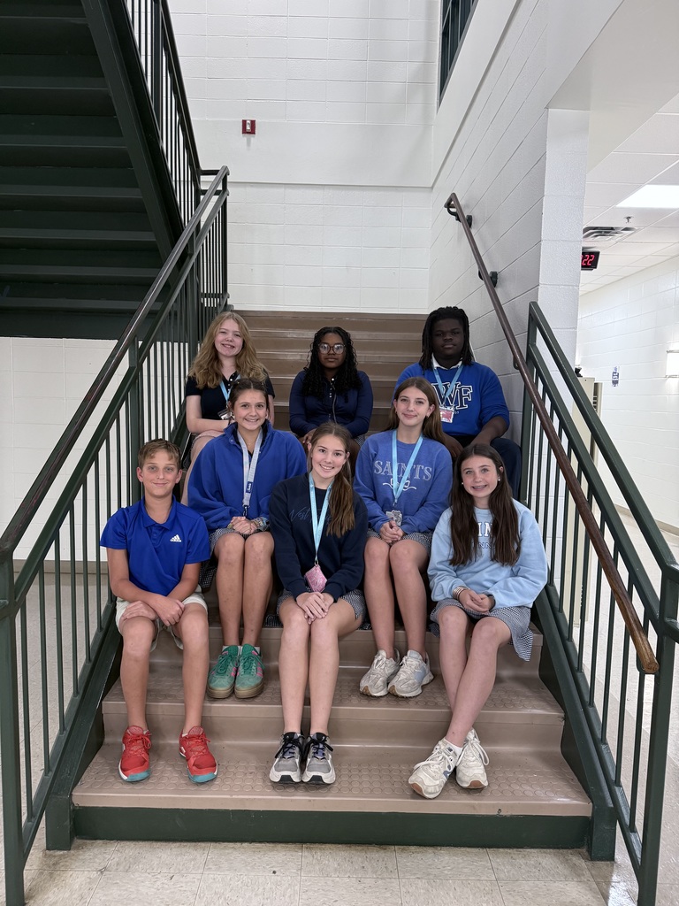8th Grade Student Council Members