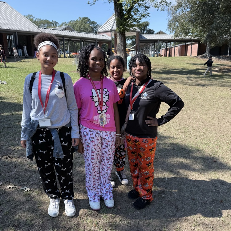 Students wear PJs