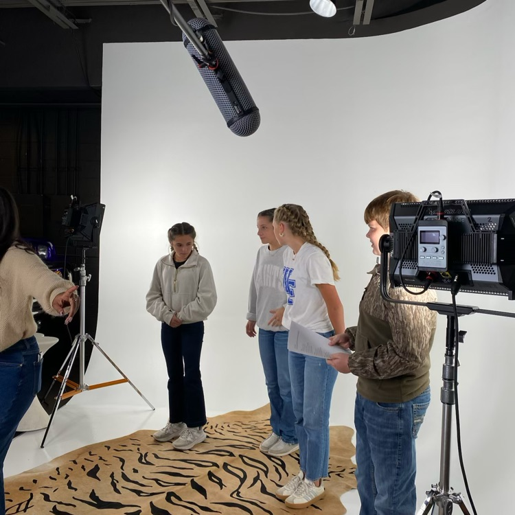 Students enjoying field trip