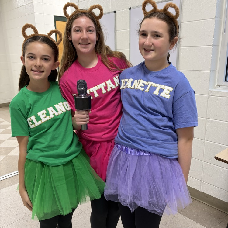 Students dressed for Halloween 