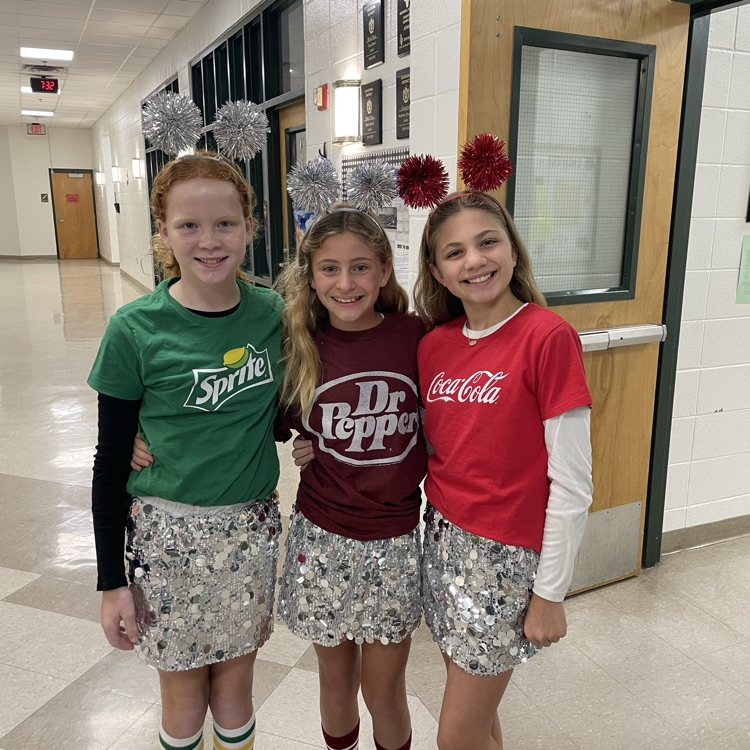 Students dressed for Halloween 