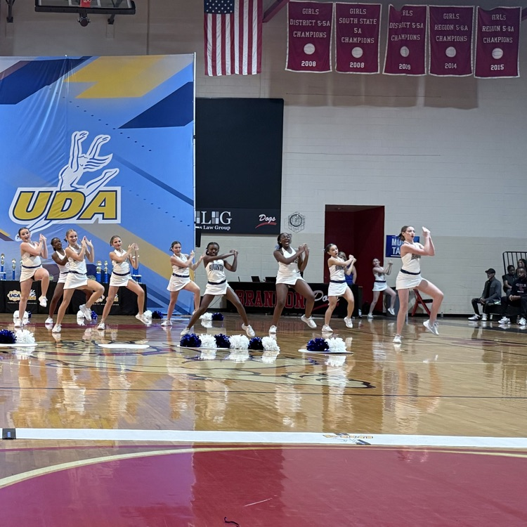 Dance team performing 