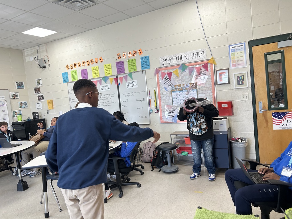 Student "hooks" fellow student by the antlers.