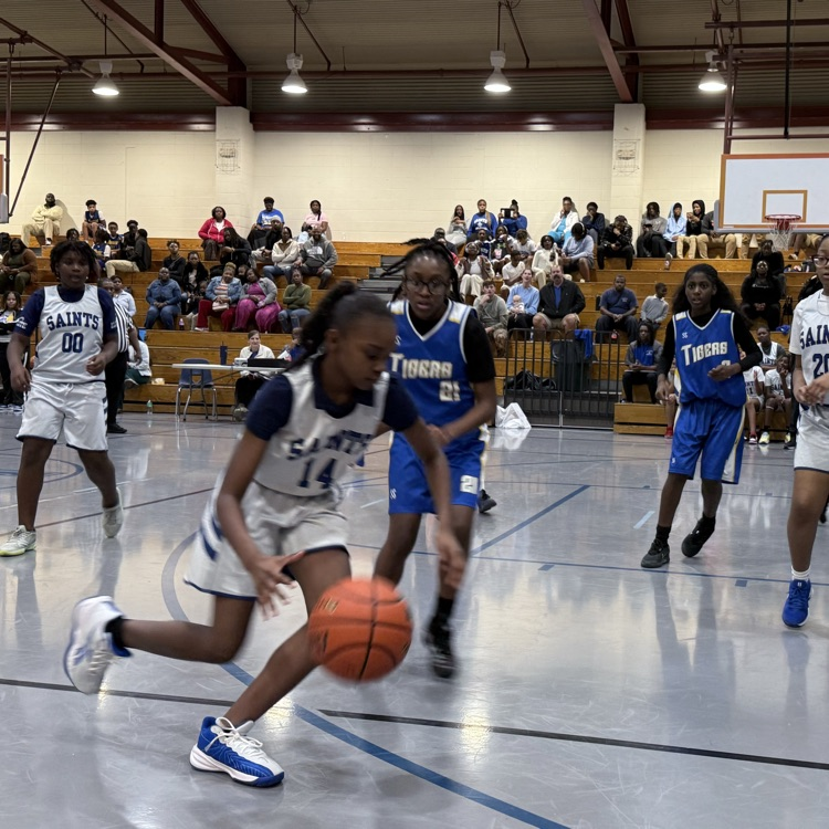 Basketball player on the court during a game. 