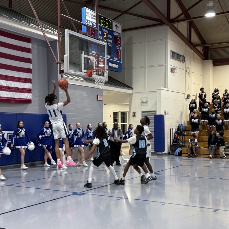 Basketball player on the court during a game. 