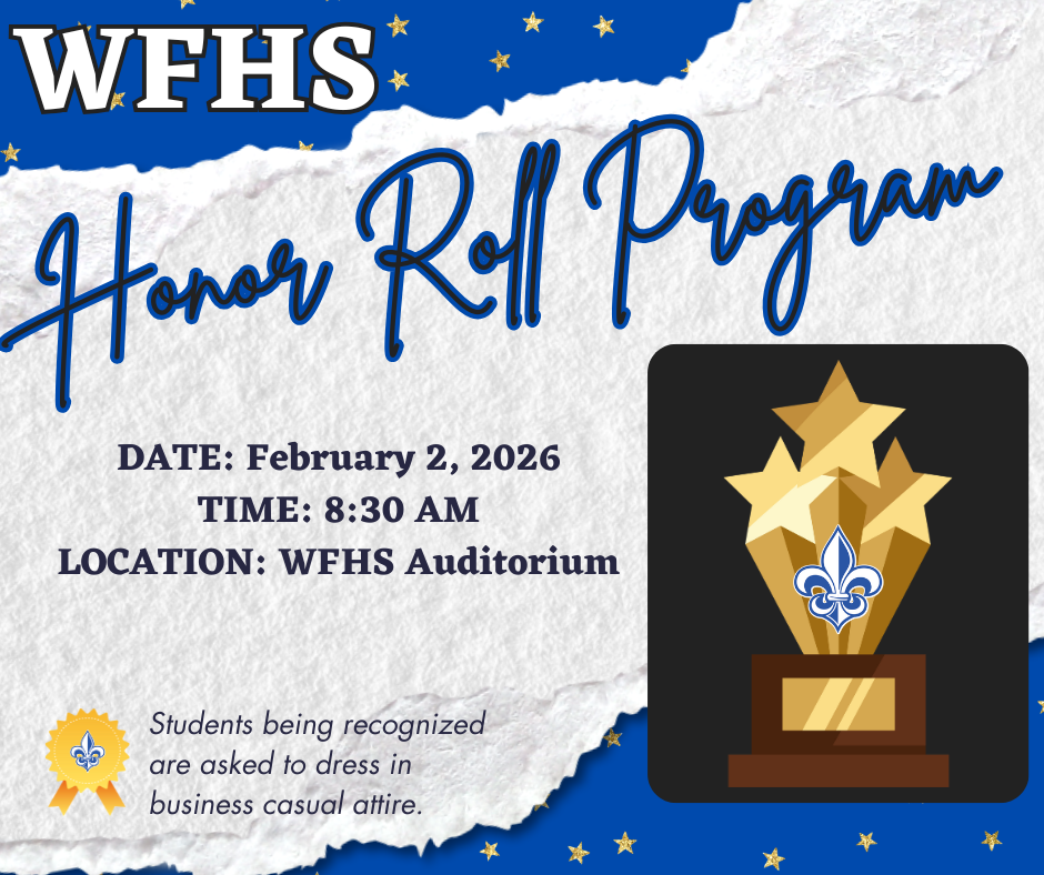 WFHS Honor Roll Program