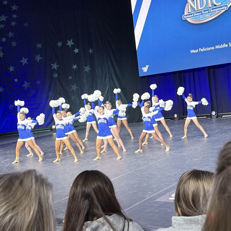 dance team performs on stage