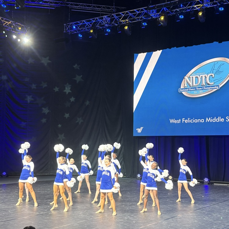 dance team performs on stage