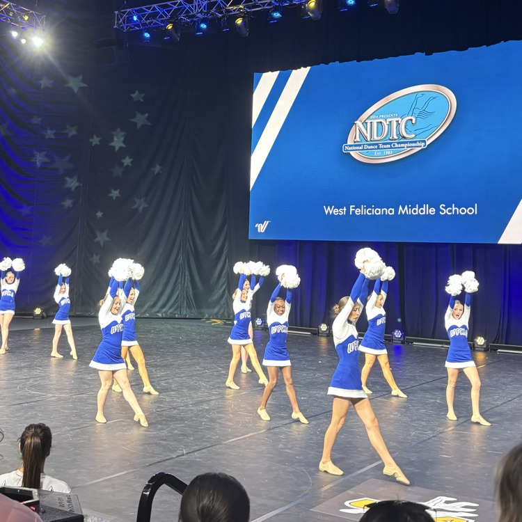 dance team performs on stage