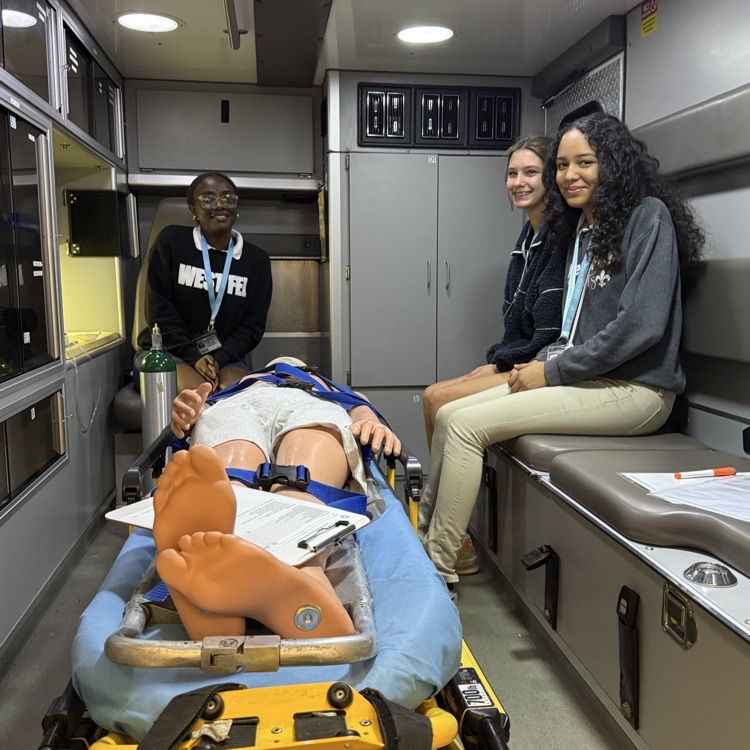 students tour the first responders program