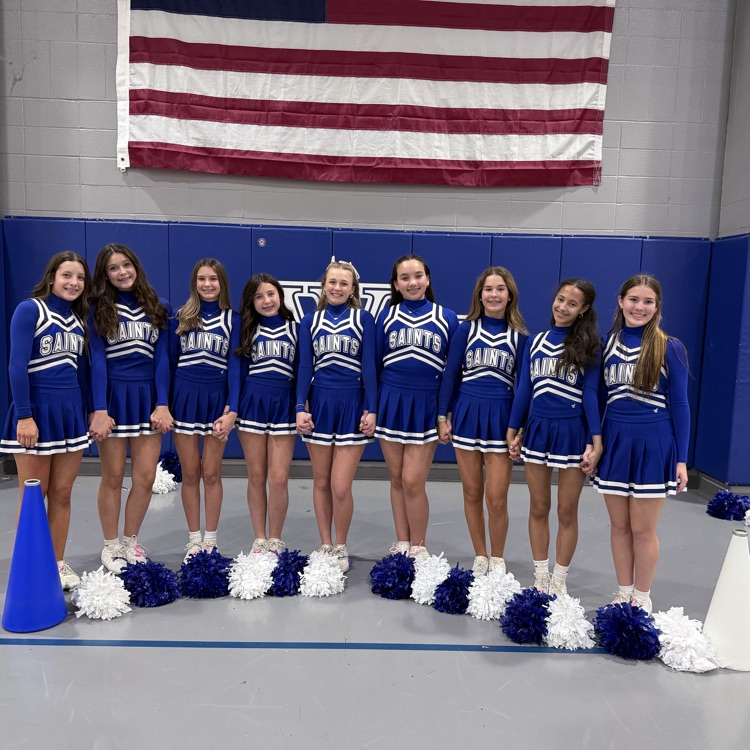 8th grade cheerleaders