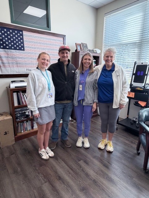 Betsi Kate pictured with her family