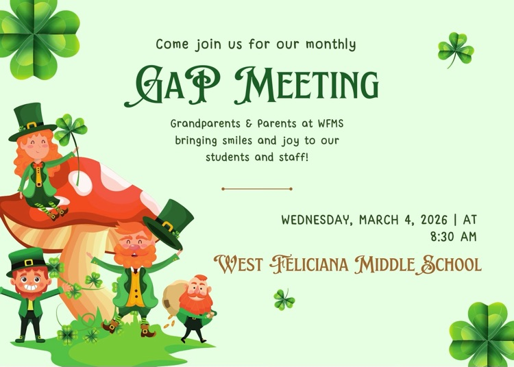 GaP Meeting Wednesday, March 4