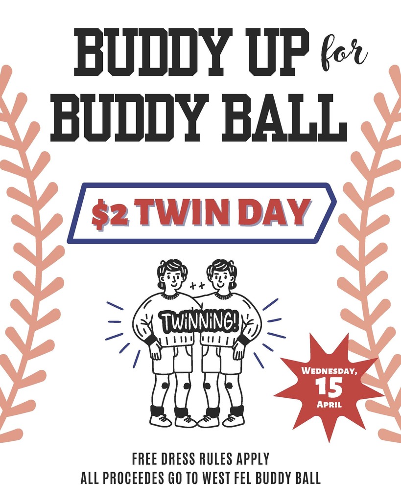 Twin Day is this Wednesday!