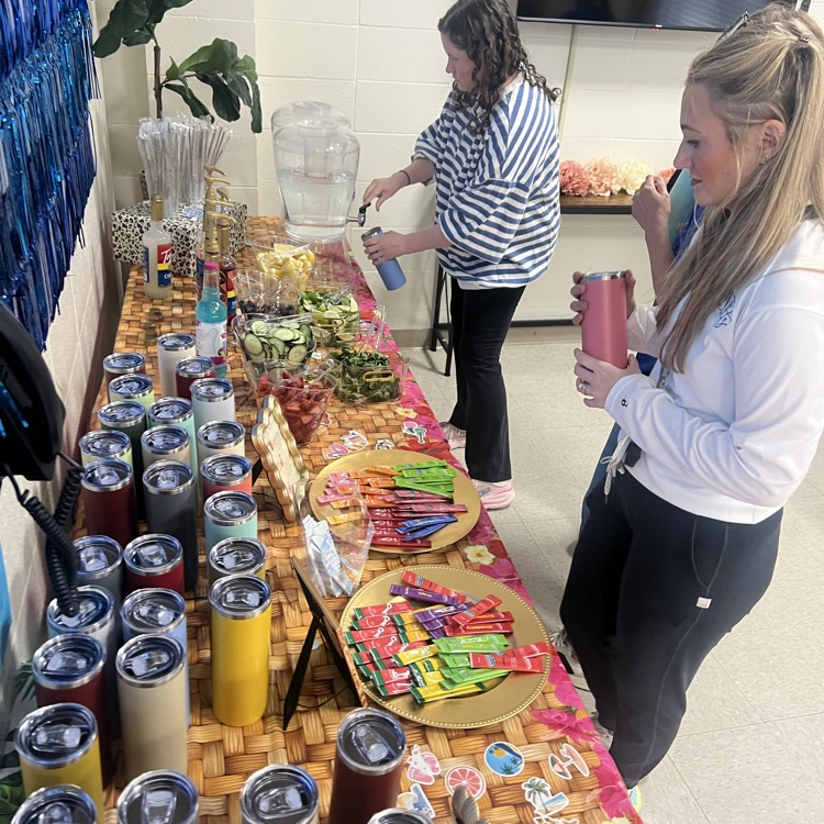 Teachers select water enhancers