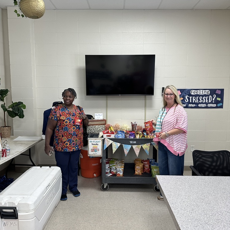 staff and Joyce’s snack snacks