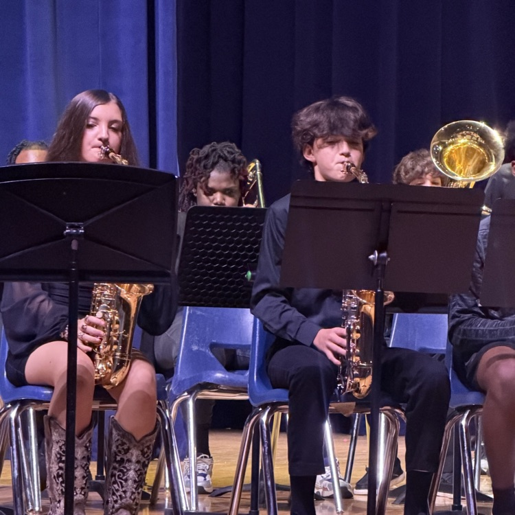 Advanced band performs