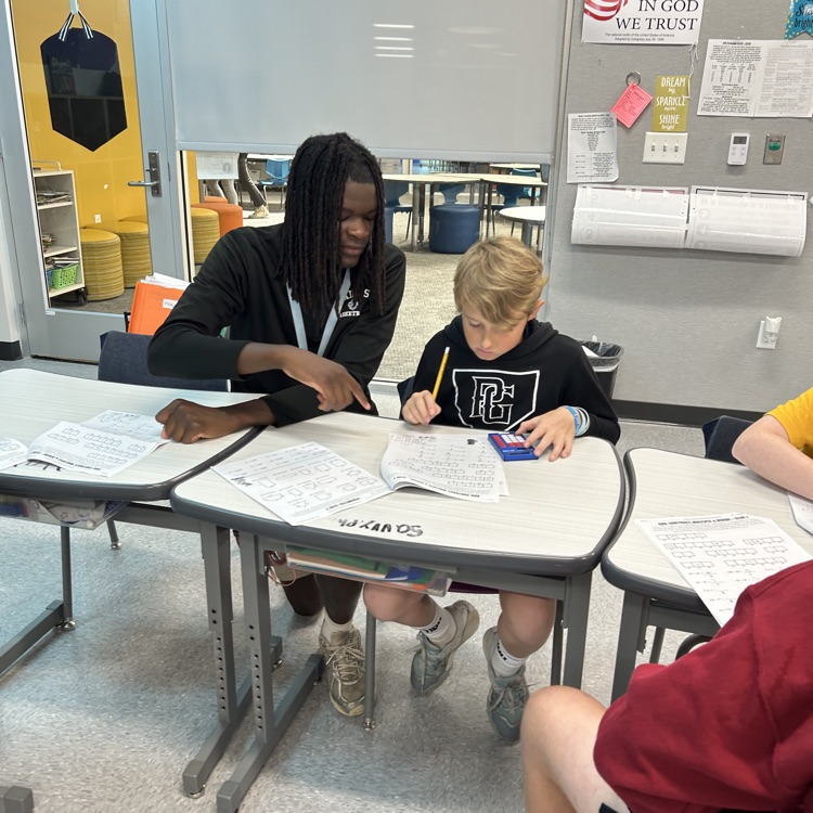8th grade student helps with math mystery 