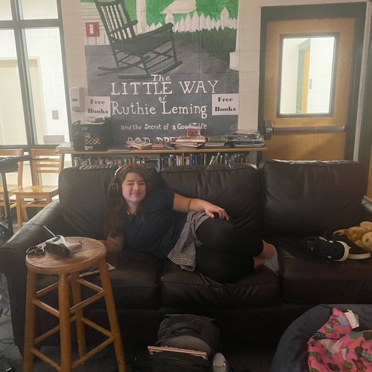 Students enjoy a fun day in the library