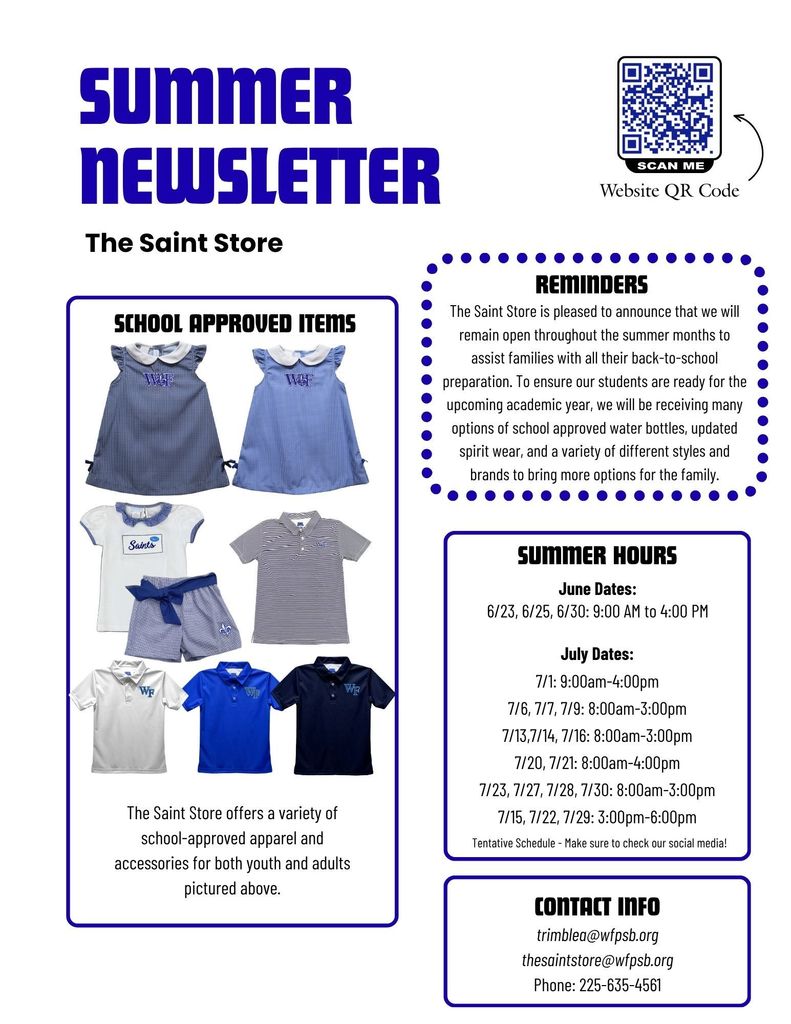 Saint Store Newsletter