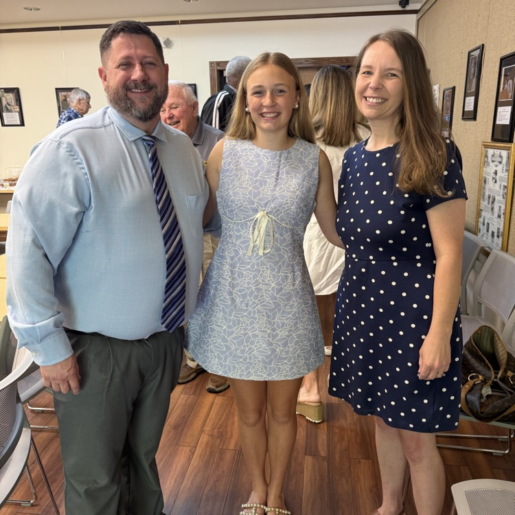 Mr. Lester pictures with Betsi Kate & Ms. Christman 