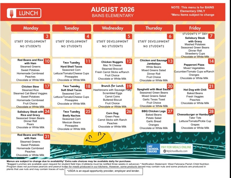 August lunch 