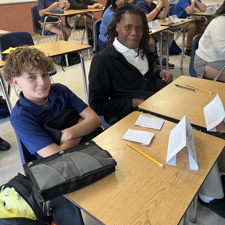 Students’ first day of school