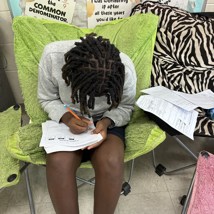 students solve math problems
