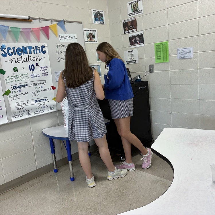 students solve math problems