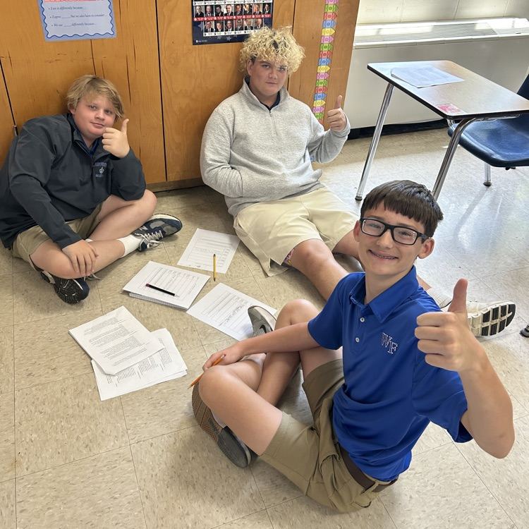 students collaborate
