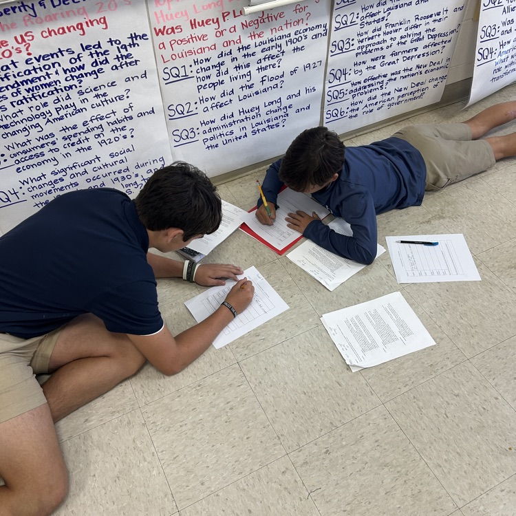 students collaborate