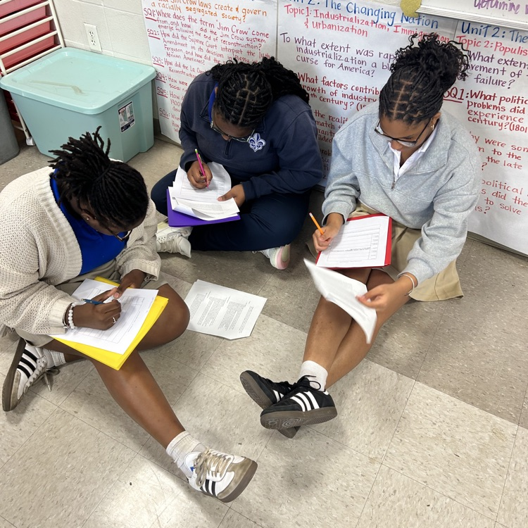 students collaborate