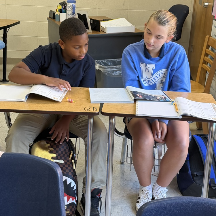 students collaborate